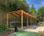 Sedum Roof Timber Cycle Shelter for New Housing Project 3
