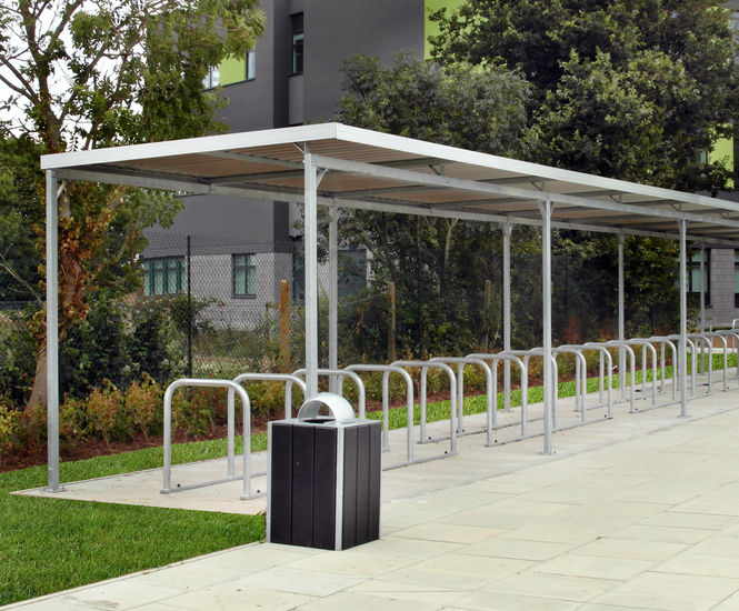 Malford Steel Frame Cycle Shelter - MCS208