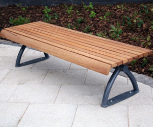 Langley Hardwood Iroko Bench - LBN106