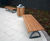 Langley Hardwood Iroko Bench - LBN106 3
