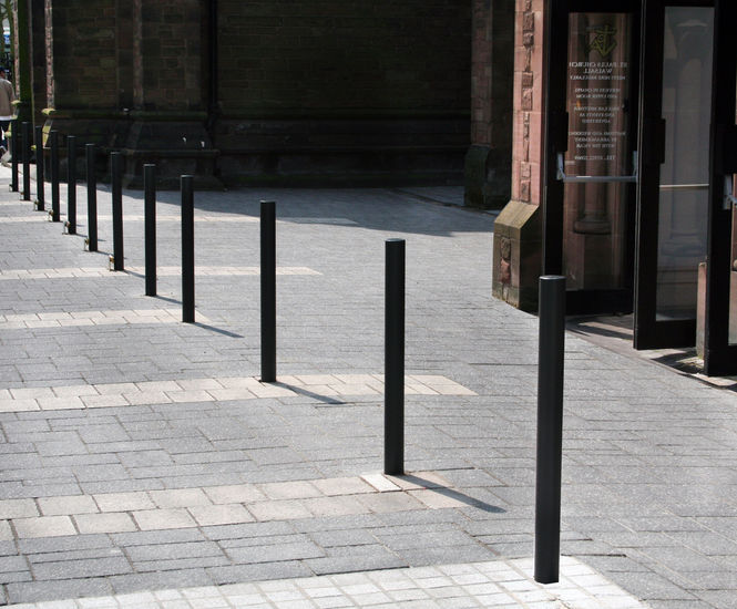 Malford Fixed Steel Bollard - MBD200