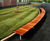 Sheldon curved timber-topped bench - SBN307 1