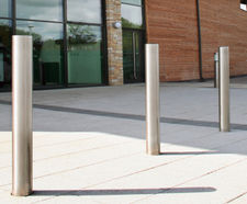 Malford Bollard MBD203 - large-diameter fixed steel security bollard