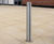 Malford Bollard MBD203 - large-diameter fixed steel security bollard 5