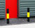 Malford Bollard MBD203 - large-diameter fixed steel security bollard 7