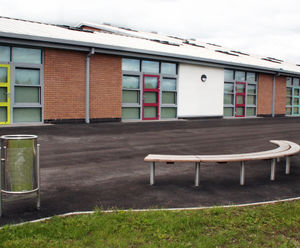 High specification outdoor furniture for primary school