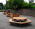 Sheldon All Timber Hexagonal Picnic Table - SPT303 2