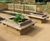 Sheldon Planter SPL316 - wooden planter with integrated bench seating 0