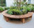 Sheldon all-timber curved bench - SBN339 3