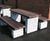 Sheldon Plinth Mounted Timber Picnic Table - SPT311 3