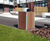 Sheldon Steel Frame Timber Litter Bin - SLC302 1