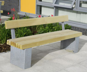 Langley Timber Slatted Seat - LST101
