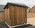 Cycle shelter and bin store for new housing development 7