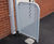 Malford MDB202 - steel door barrier with perforated aluminium infill panel 3