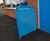Malford MDB202 - steel door barrier with perforated aluminium infill panel 4