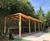 Sheldon SCS304 - cycle shelter with sedum roof 4