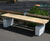 Sheldon Plinth Mounted Bench - SBN304 4