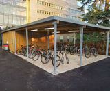 Cycle parking and shelters for university library refurb - on this page