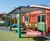 Malford MCP208 - freestanding steel canopy shelter with monopitch roof 2