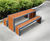 Langley Steel Framed Picnic Table - LPT106 3