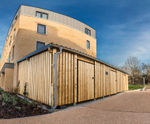 Sheldon Bin Store SBS304 - timber enclosed outdoor bin storage unit