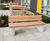 Langley Plinth Mounted Seat - LST102 0