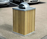 Langley Timber Clad Litter Bin - LLC104 - on this page