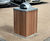 Langley Timber Clad Litter Bin - LLC104 7