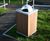 Langley Timber Clad Litter Bin - LLC104 5