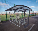 Malford Double Sided Steel Frame Cycle Shelter - MCS204 - on this page