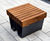 Langley LBN118 - steel-framed bench with timber top 6