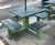 Sheldon recycled plastic picnic table - SPT302 1