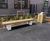 Langley Plinth Mounted Bench - LBN114 1