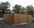 Sheldon SBS302 - steel and timber outdoor bin store 5