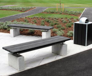 Sheldon Recycled Plastic Bench - SBN310