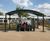 Tensile canopy shelters protect school pupils 1