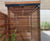 Bespoke cycle and bin store facility with sedum roofs 7