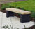 Langley Bench with Steel Plinth Type Legs - LBN107 0