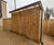 Cycle shelters and bin stores for new housing project 2