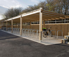 Cycle parking for new £30m Swan School, Oxford