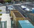 Enclosed shelters with green roofs for Fujifilm offices 4