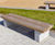 Langley Plinth Mounted Bench - LBN114 3
