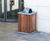 Langley Timber Clad Litter Bin - LLC104 11