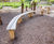 Sheldon All Timber Curved Bench - SBN322 6