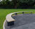 Sheldon curved timber-topped bench - SBN307 9