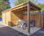 Sheldon SCS304 - cycle shelter with sedum roof 10