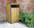 Sheldon Enclosed Steel Frame Litter Bin - SLC306 6
