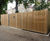 Sheldon SBS302 - steel and timber outdoor bin store 7
