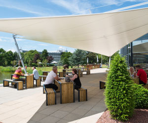 Picnic table and bench sets for Birchwood Park
