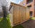 Green roof cycle shelters and benches - housing project 5
